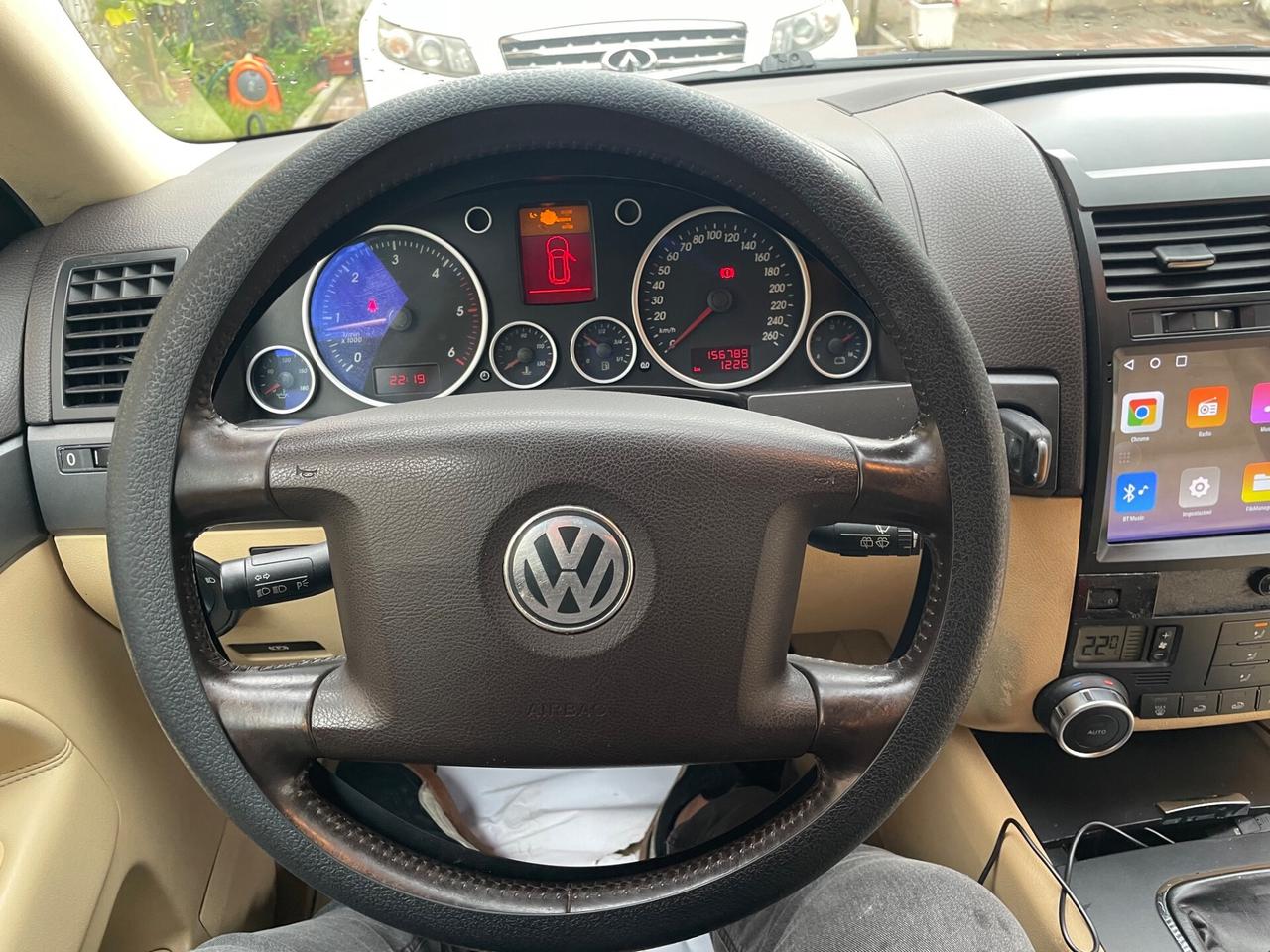 VW Touareg 2.5 R5 TDI km 156 mila perfetta ASI
