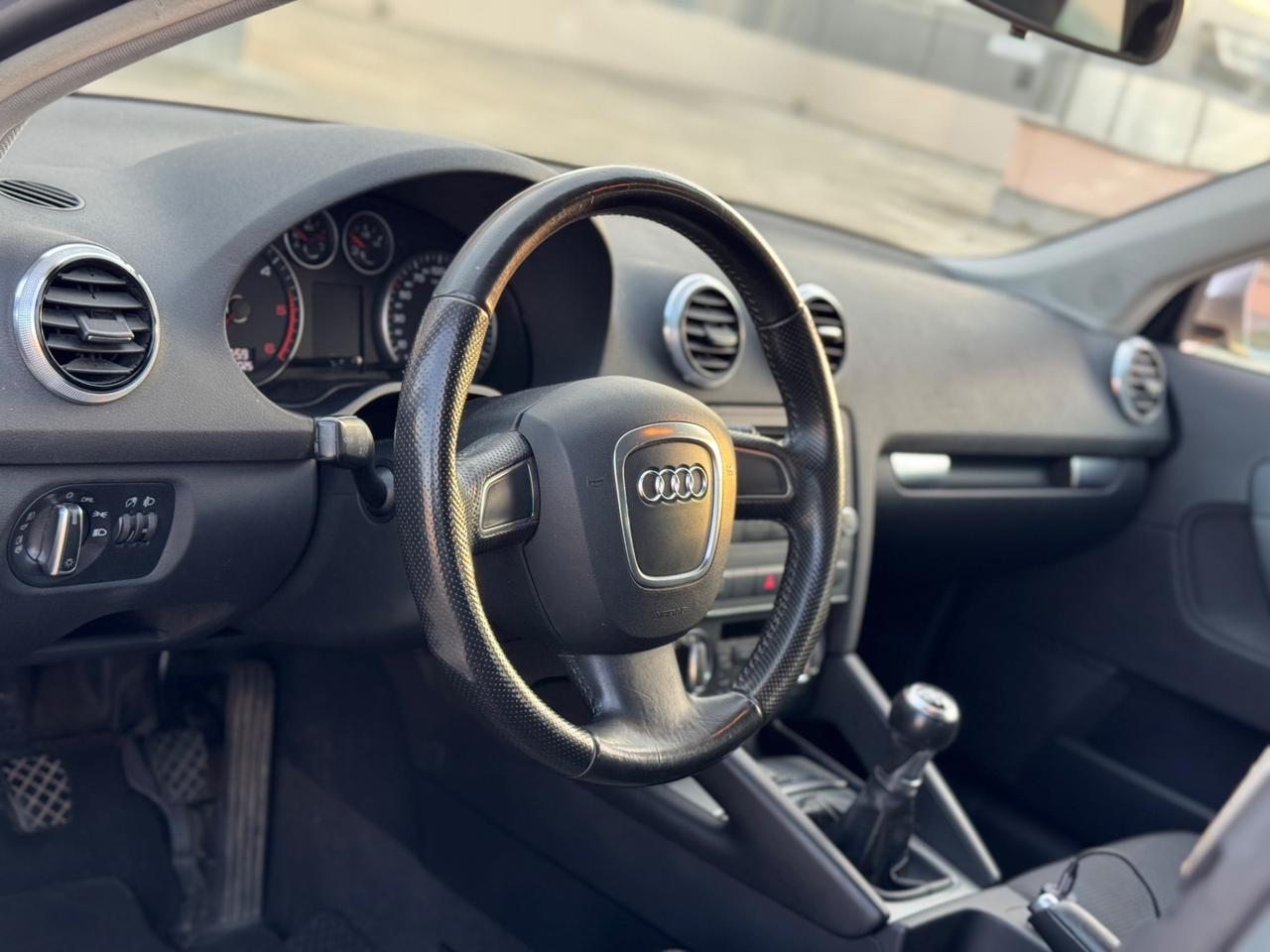 AUDI A3 2.0 TDI 140CV SOLI 74.000 KM GARANZIA 12 MESI