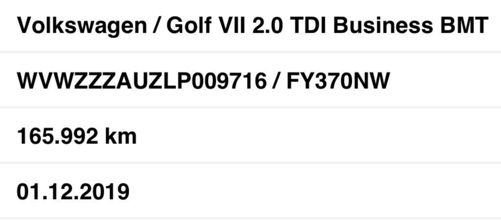 Volkswagen Golf 150CV DSG7