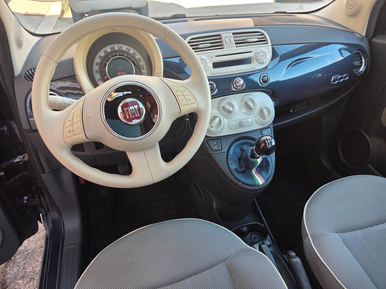 FIAT 500 1.2 BENZINA 70 CV SOLI KM 68000 CERTIFICATI