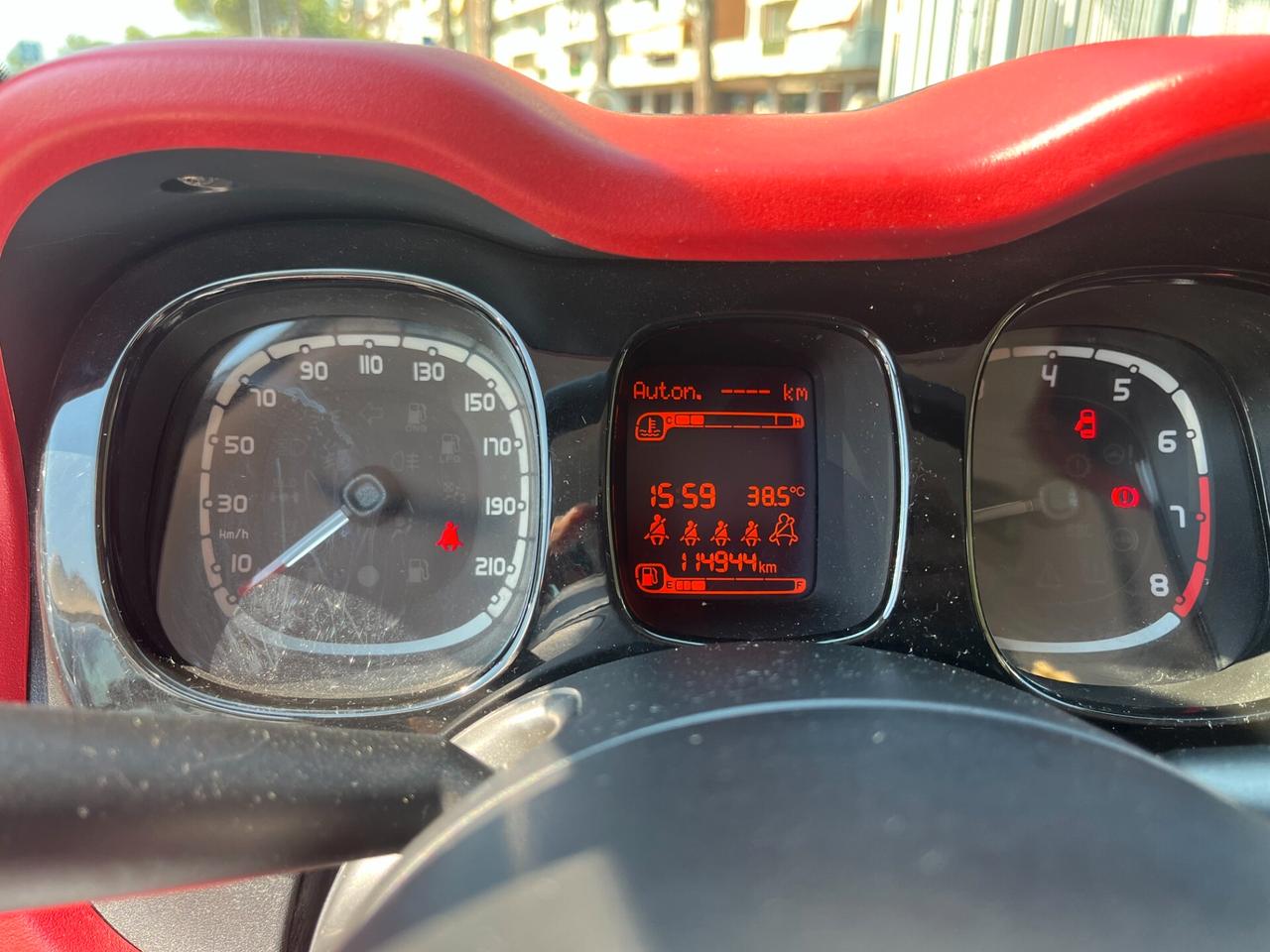 Fiat Panda 1.2 Lounge km certificati nord italia 2015