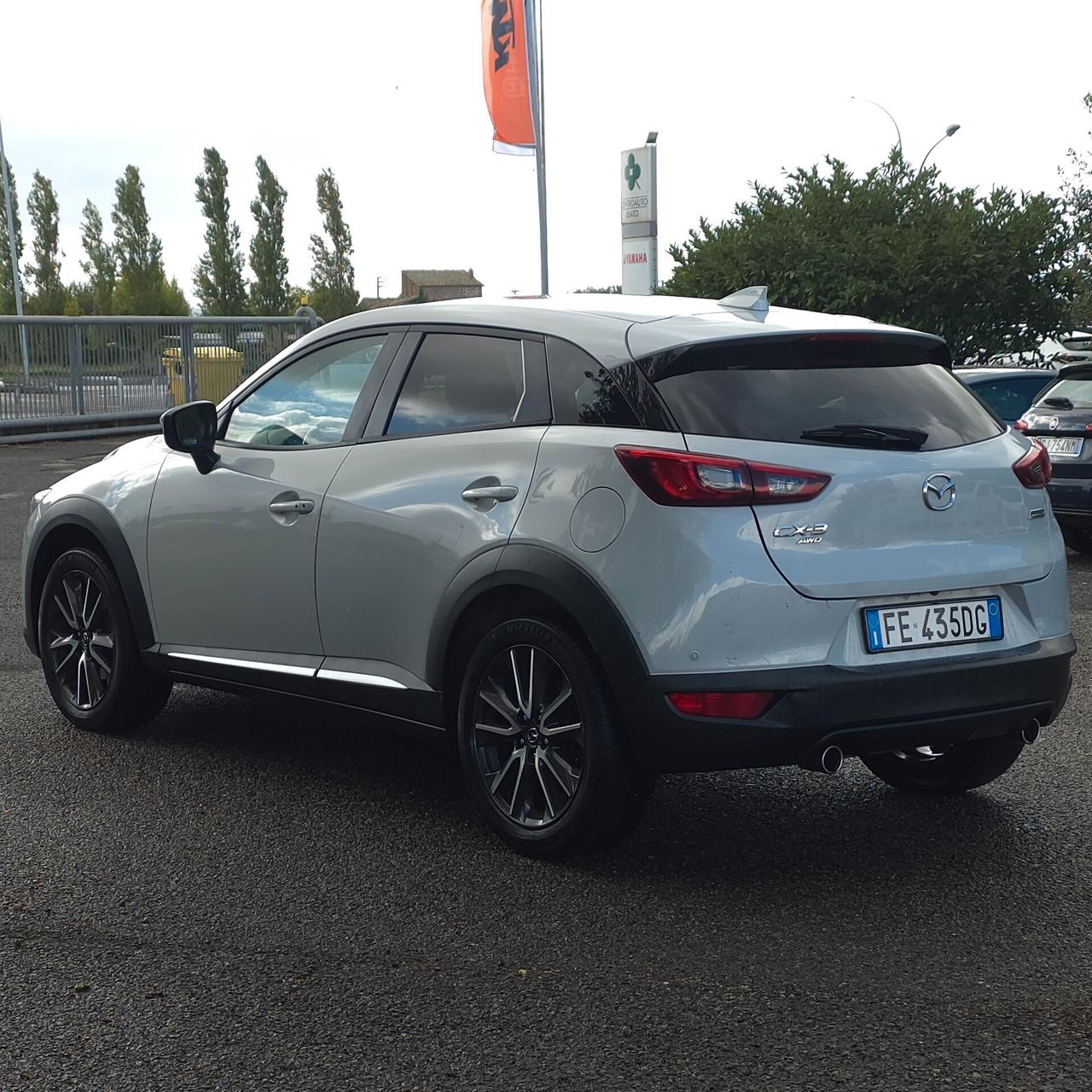 Mazda CX-3 1.5 Skyactiv-D*105CV*AWD Exceed+PELLE+FULL*LED*NAVI*CAMERA*