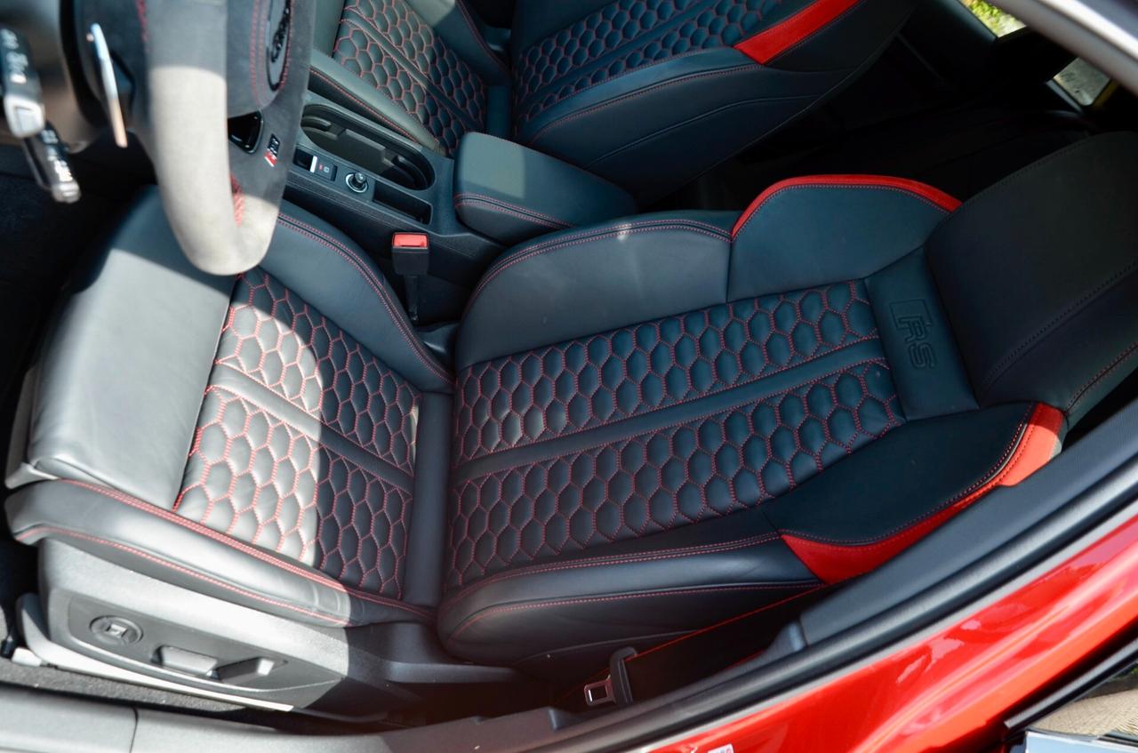 AUDI RS3 SPORTBACK 2.5 TFSI QUATTRO 400cv S-TRONIC, SERVICE AUDI, TETTO, DYNAMIC PACK, SCARICO, MATRIX, BANG & OLUFSEN, PERMUTE