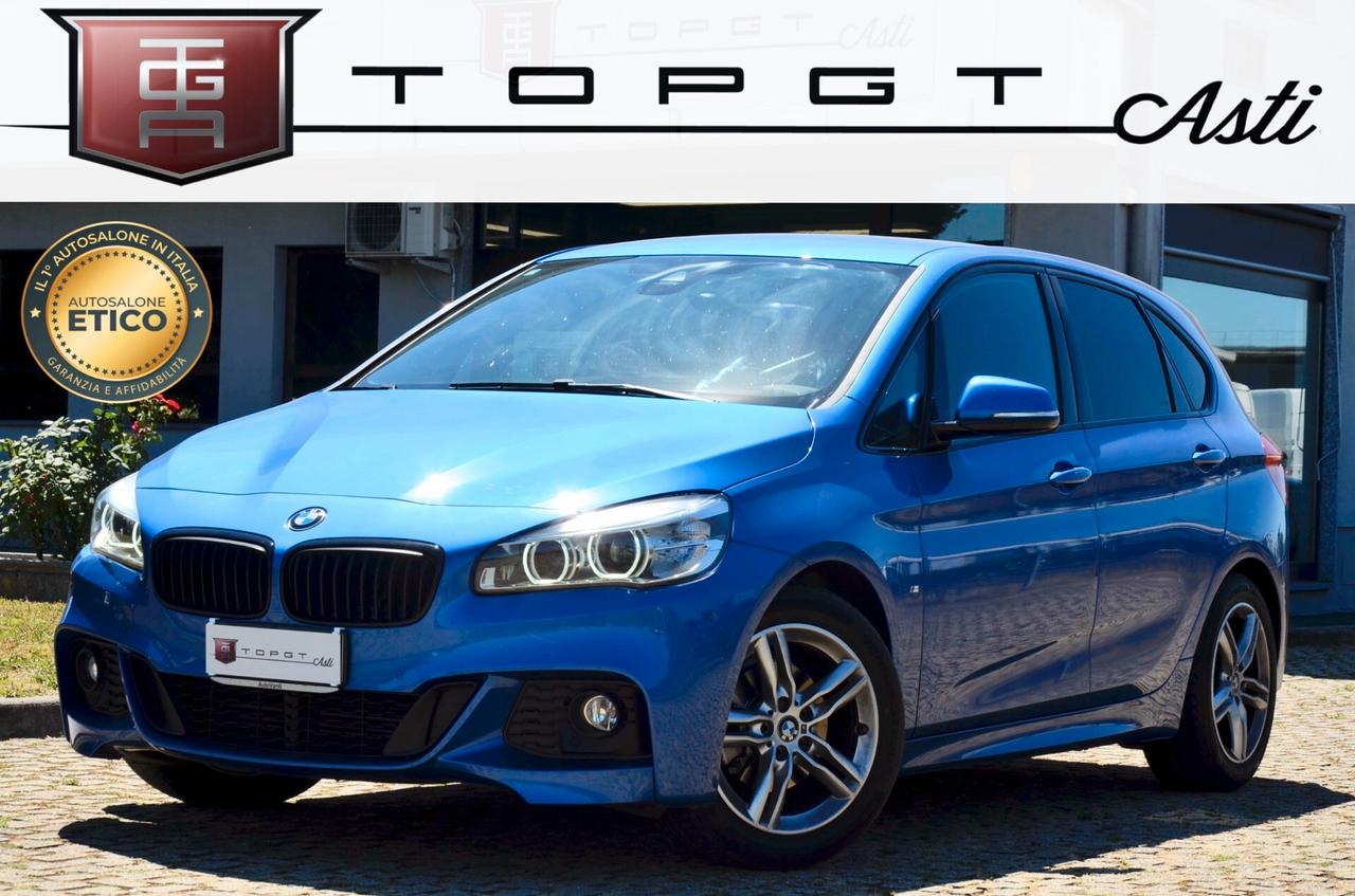 BMW 218i GRAN TOURER MSPORT 136cv AUTO, UNICOPROPRIETARIO, UFF ITALIANA, SERVICE UFF BMW, FULL LED, NAVI, PERMUTE