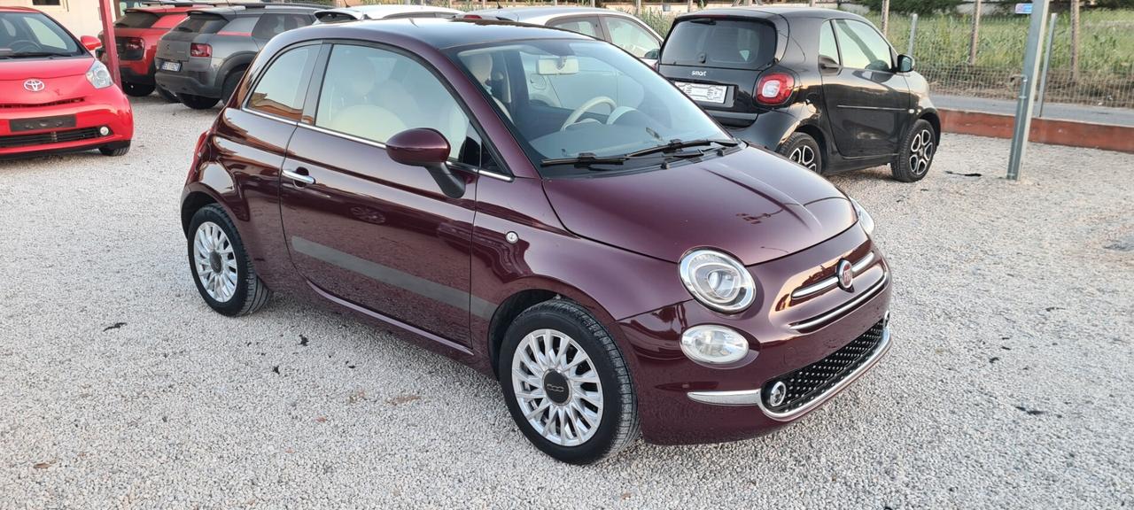 Fiat 500 1.2 Lounge NESSUN OBBLICO DI FINANZIAMENTO NEO PATENTATI GAR. 12 MESI