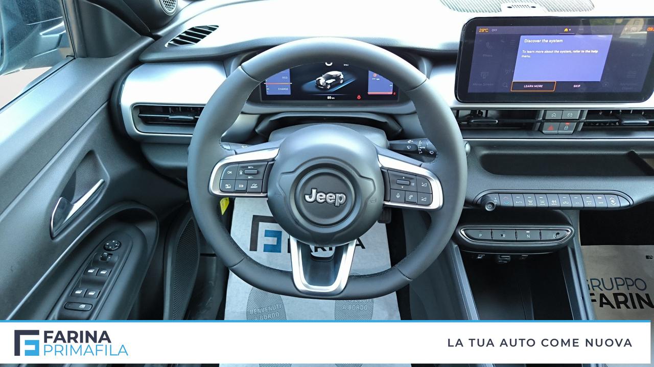 JEEP Avenger 1.2 turbo e-hybrid mhev Black Edition fwd 110cv edct6