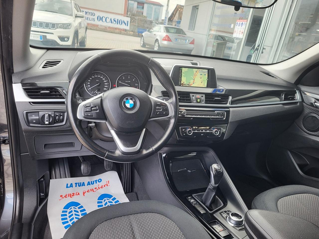 Bmw X1 sDrive 18d 150 CV Euro 6 - UNiCO PROPRIETARIO - NAVIGATORE