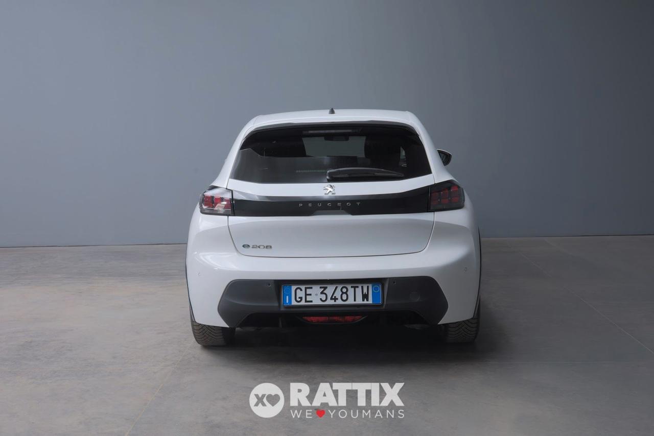 Peugeot e-208 motore elettrico 100kW Active Pack