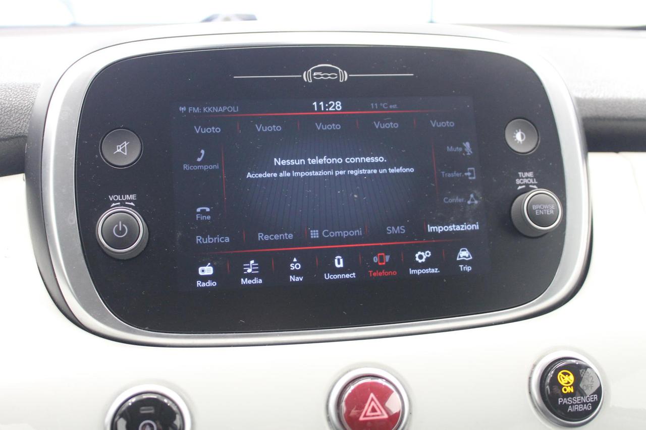 Fiat 500 X 1.6 Mjt ELYSIA 120 Cv. DCT