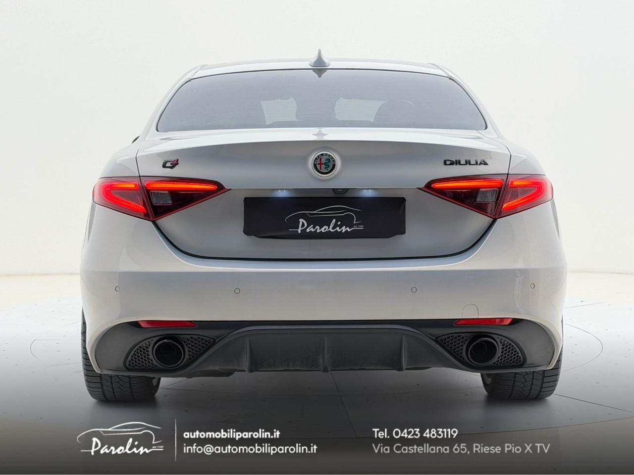 Alfa Romeo Giulia 2.2 t Veloce Q4 210 cv auto Bianco Lunare