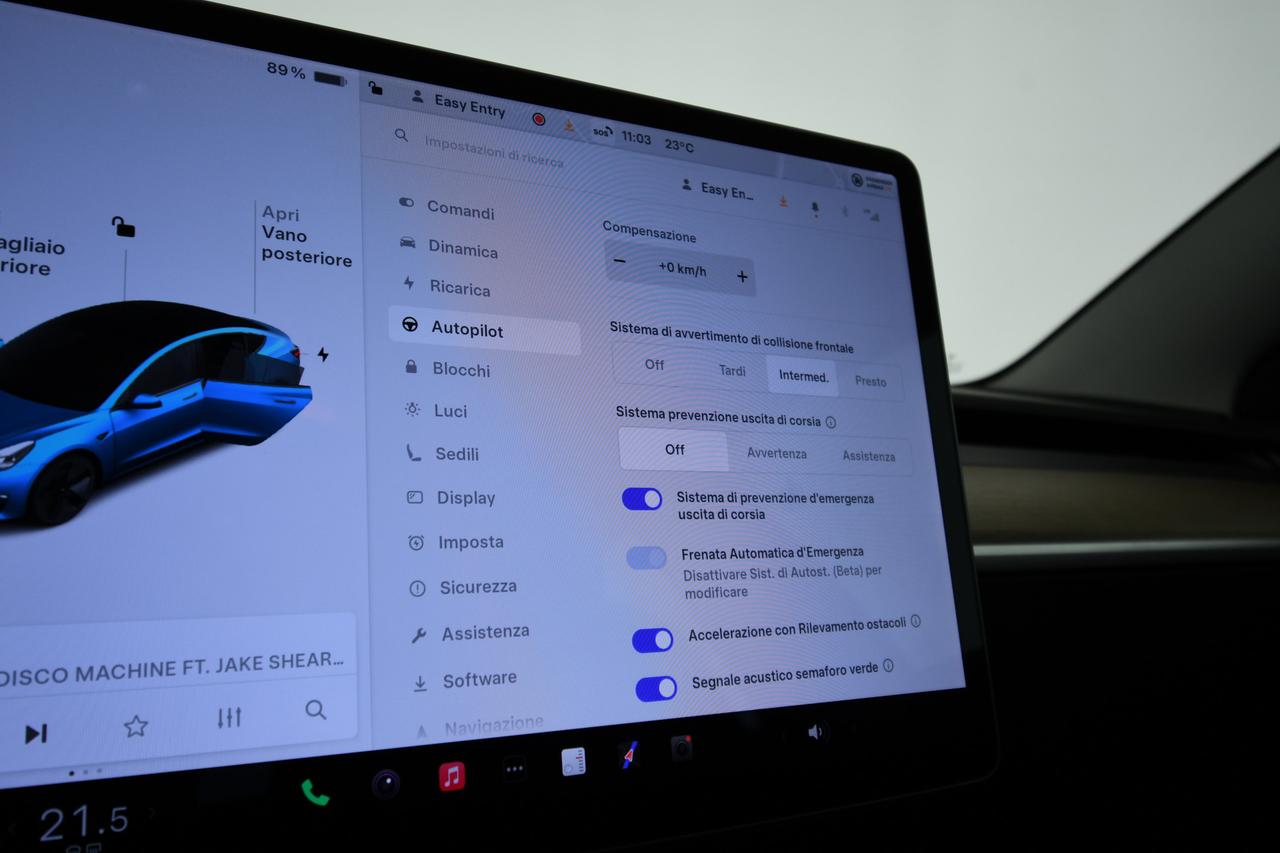 TESLA Model 3 Long Range Dual Motor awd PILOTA AUTOMATICO+CAMERA+PELLE
