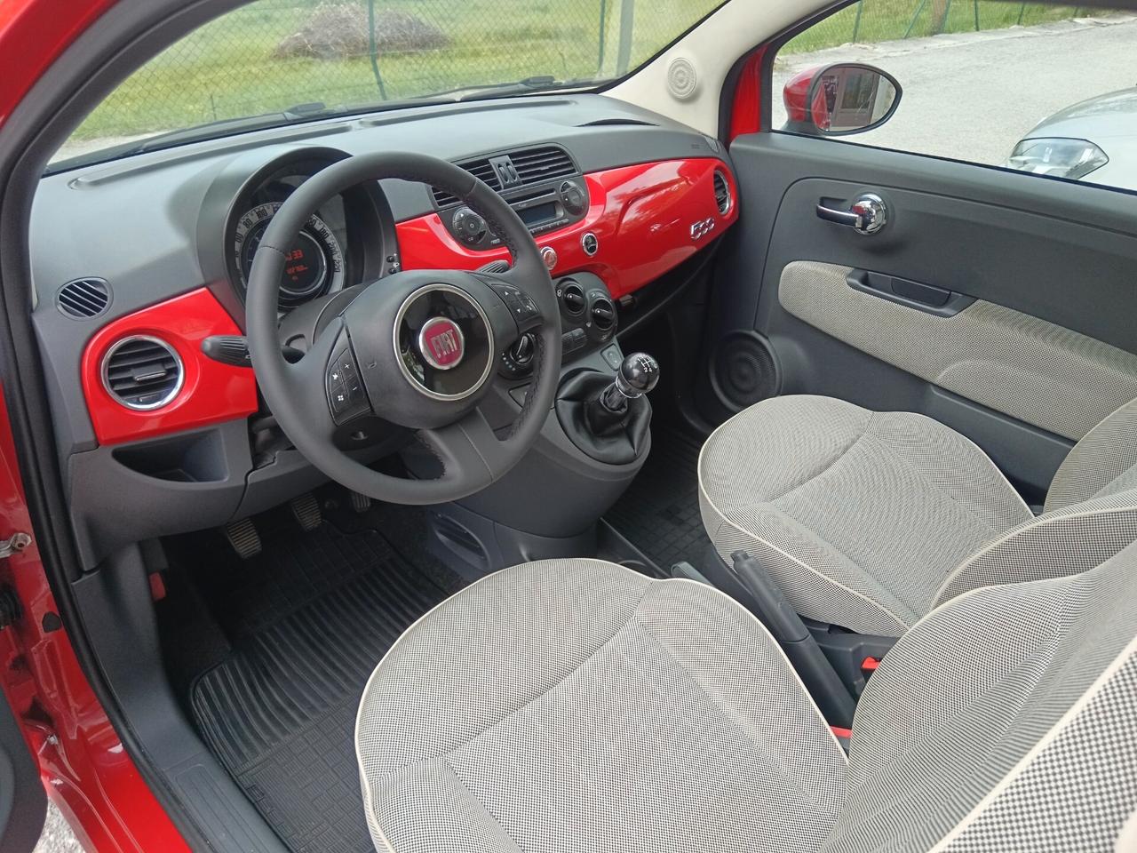 Fiat 500 1.3 MJT 75CV TETTO PANORAMICO