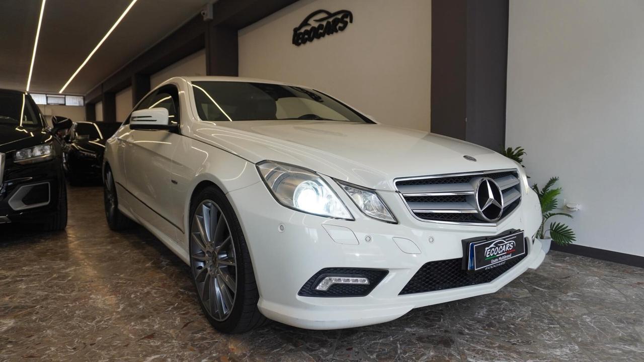 Mercedes E 250 CDI 204cv Coupe' Biturbo Avantgarde AMG 2011