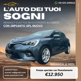 Renault Clio TCe 90 CV PREZZO PROMO CON GPL