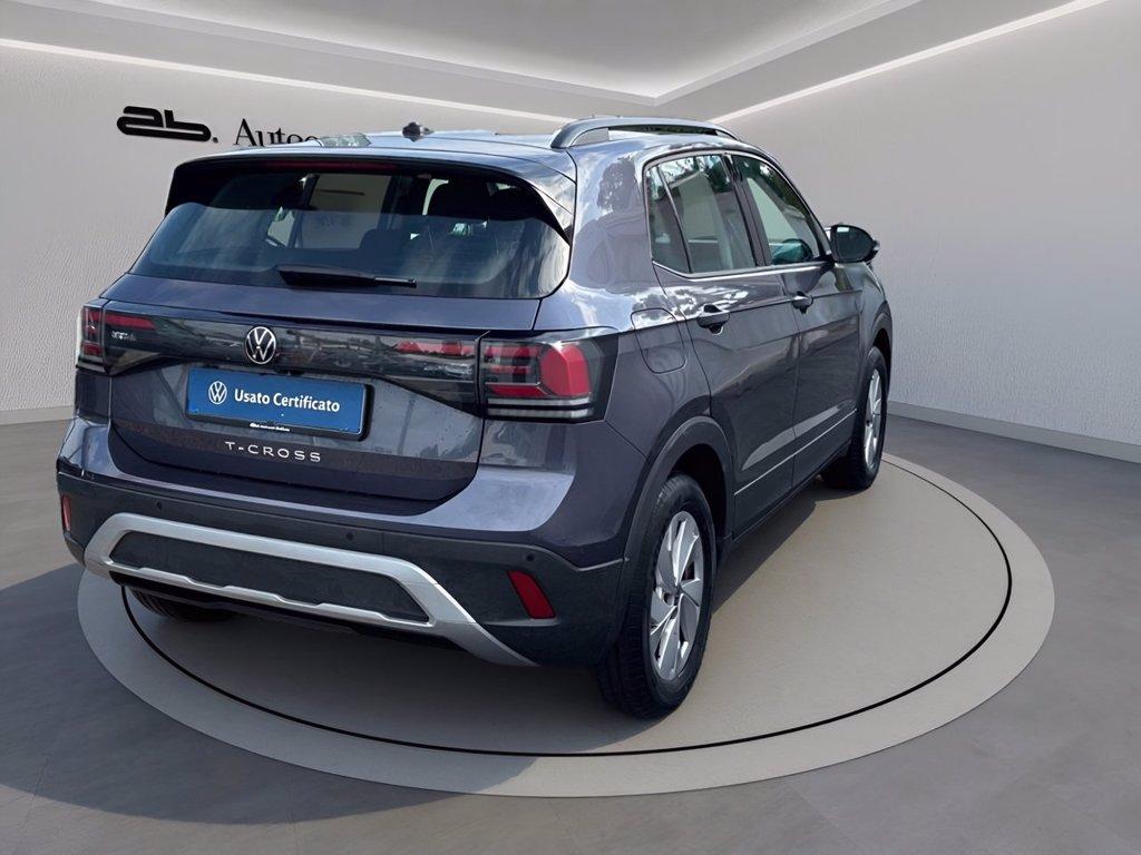 VOLKSWAGEN T-cross 1.0 tsi life 115cv dsg del 2024