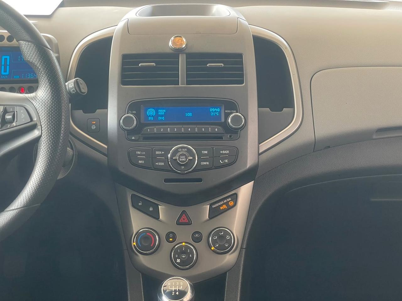 Chevrolet Aveo 1.2 86CV GPL casa madre 5 porte LS
