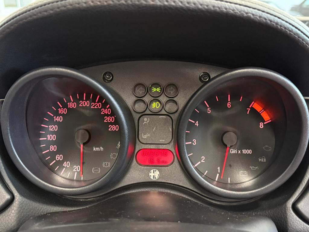 ALFA ROMEO Spider 2.0i JTS 16V cat- ROSSO ALFA - PELLE CUOIO - ASI
