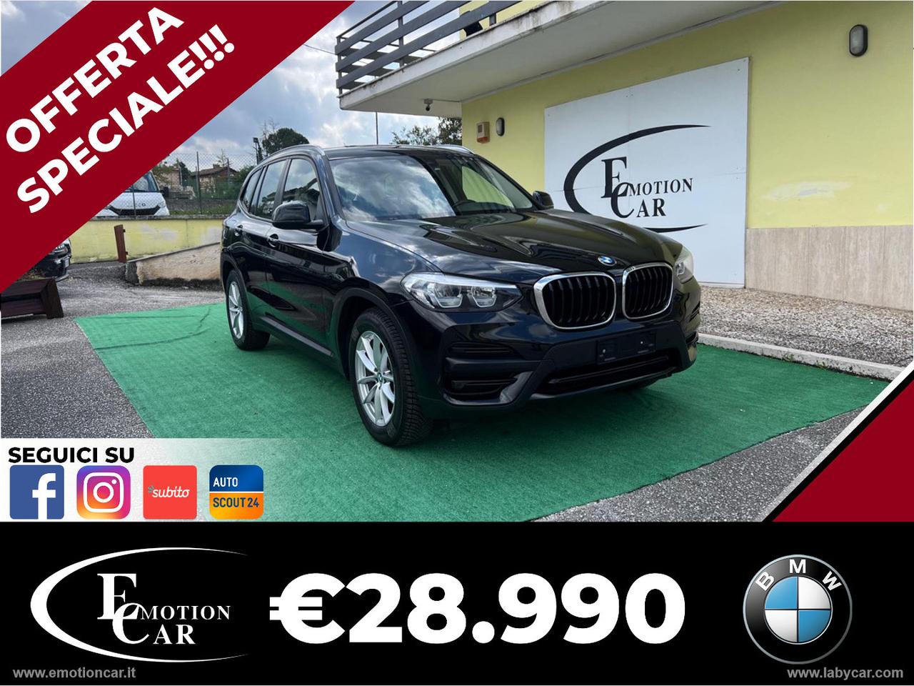 BMW X3 sDrive18d 48V Business Advantage - 2021