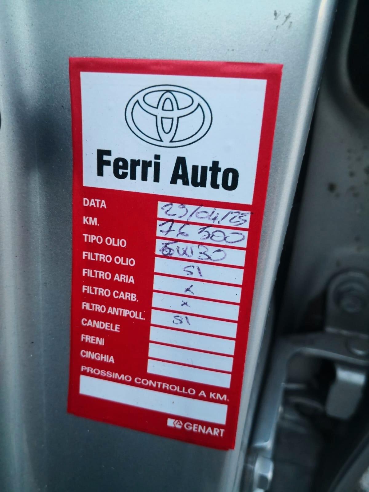 Toyota Yaris 1.0 72CV 5p Lounge ***TAGLIANDI TOYOTA***