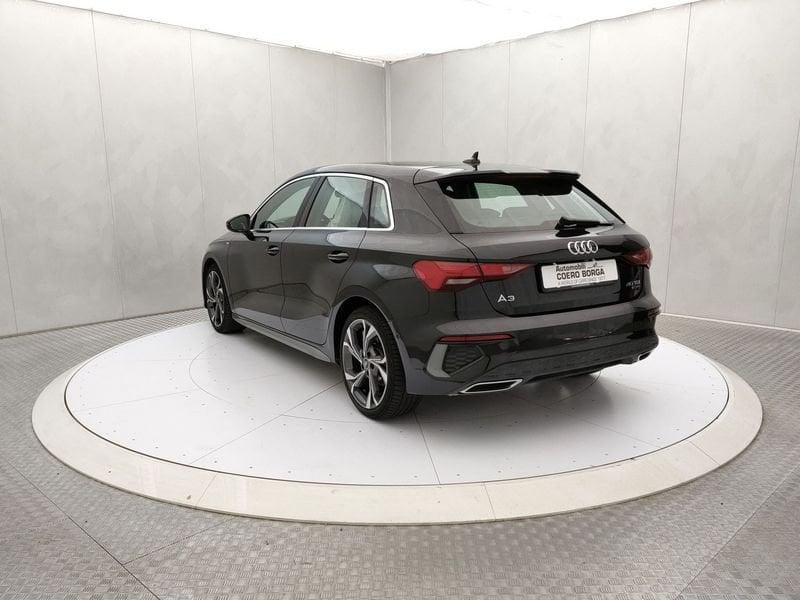 Audi A3 A3 Sportback 40 2.0 tdi S line edition quattro s-tronic