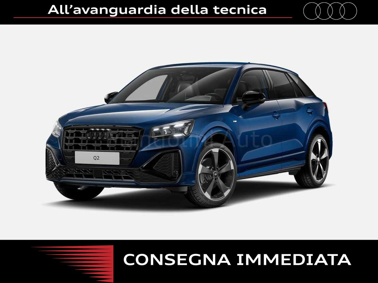 Audi Q2 35 2.0 tdi identity black s tronic