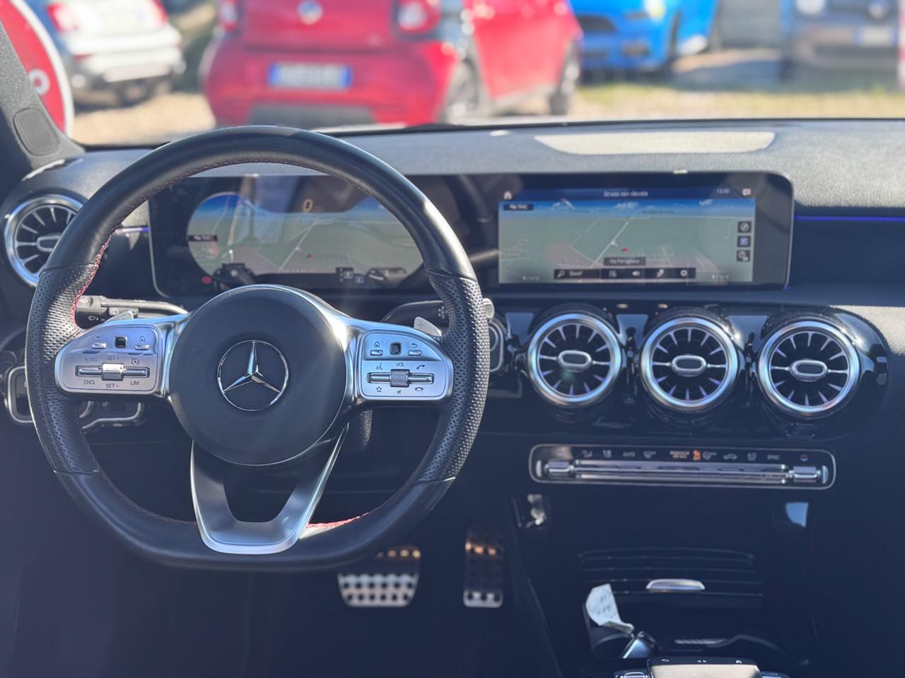 Mercedes-benz A 180 d Automatic Amg Premium tetto navi pelle