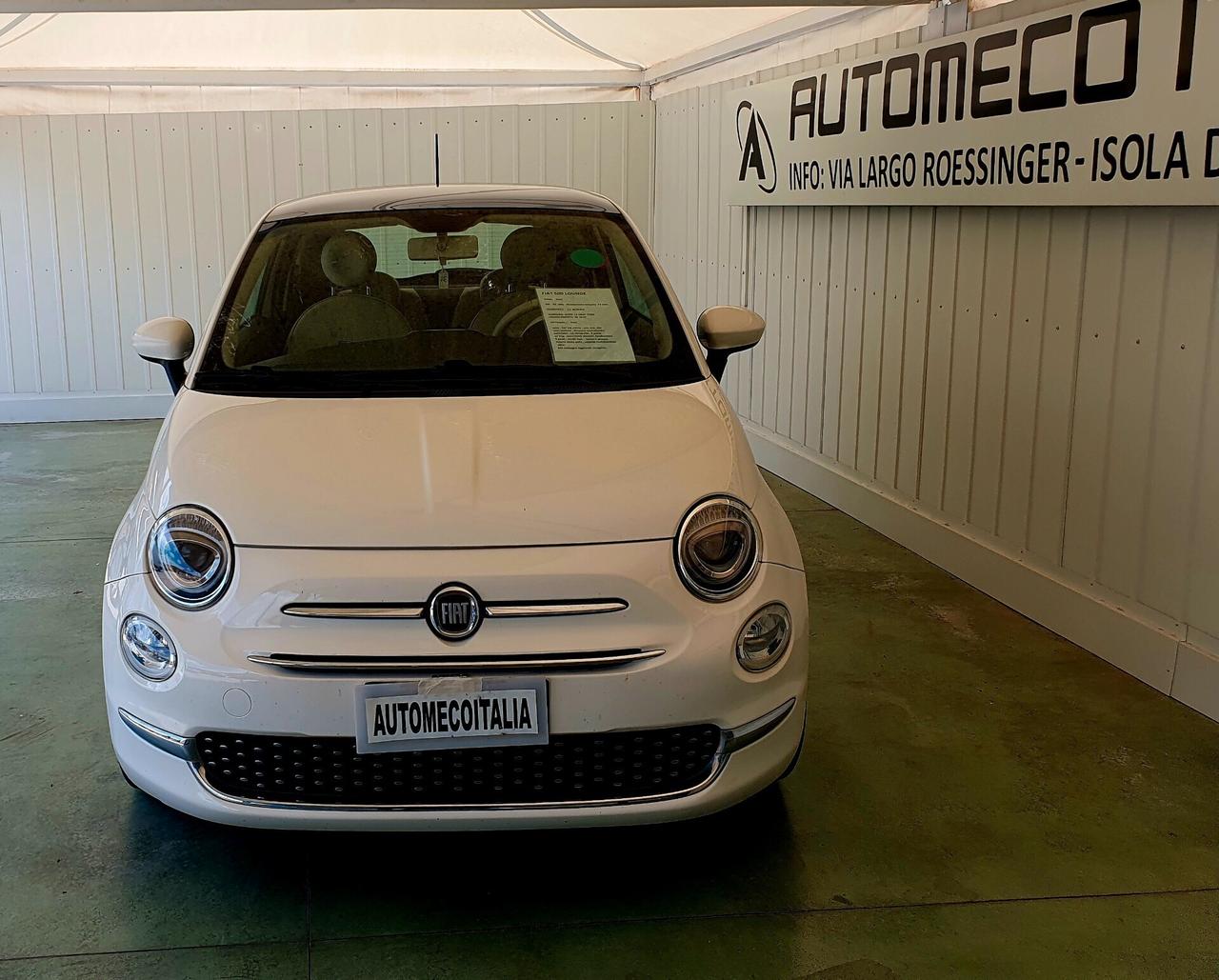 Fiat 500 1.2 Lounge - 2017 - KM. 93.000