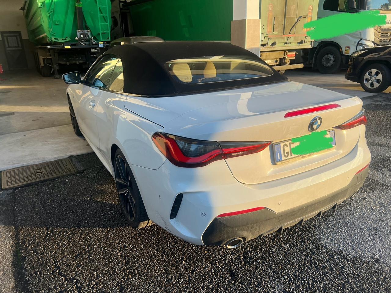 BMW 420 Cabrio 48V Hybrid MSport Km 69.000