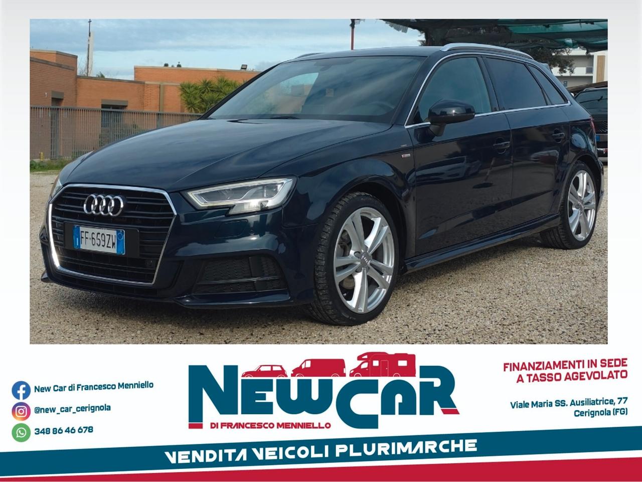 Audi A3 - 3x S-Line 2.0 TDI 150cv S tronic
