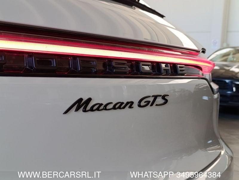 Porsche Macan 2.9 GTS*volante GT Sport*SOUND BOSE*PASM*RADIO DAB+*Sedile 18 vie*TELECAMERA TOP VIEW*SEDILI RISC*