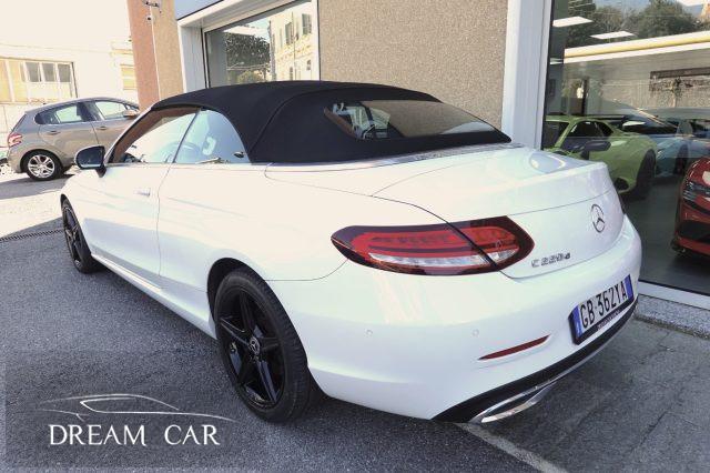 MERCEDES-BENZ C 220 d CABRIO AUTOMATICA SPORT UNIPRO CERCHI AMG