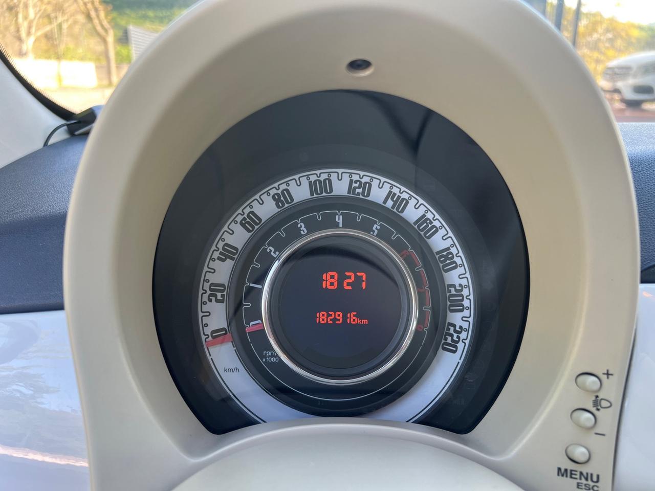 Fiat 500 1.2 benzina 69cv Lounge 2009