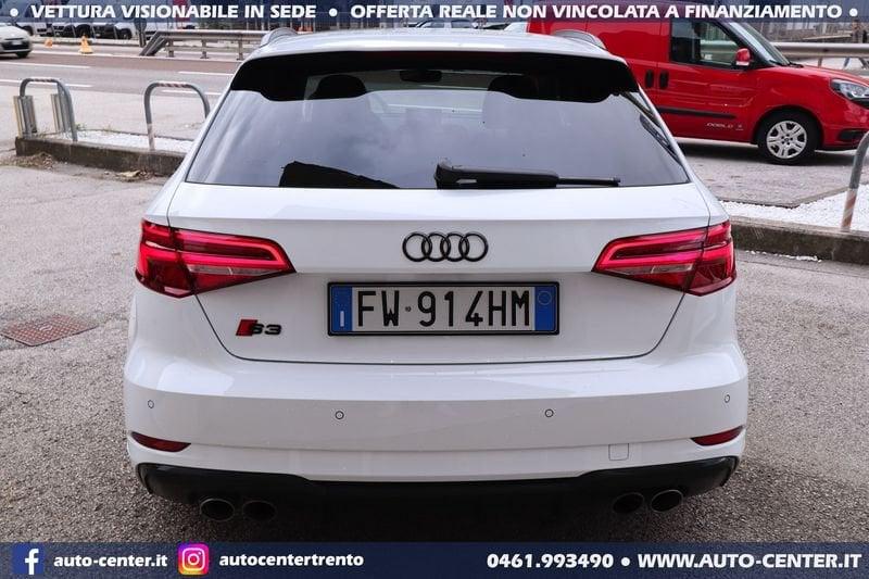 Audi A3 S3 SPB 2.0 TFSI 300CV quattro S tronic