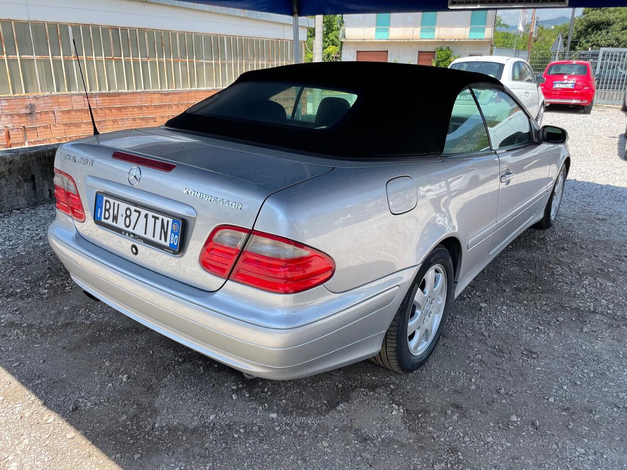 Mercedes-benz CLK 200 Kompressor cat Cabrio Elegance