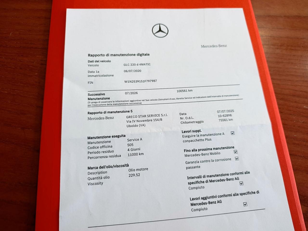 Mercedes-benz GLC 220 d 4Matic Premium Mod 21 Full