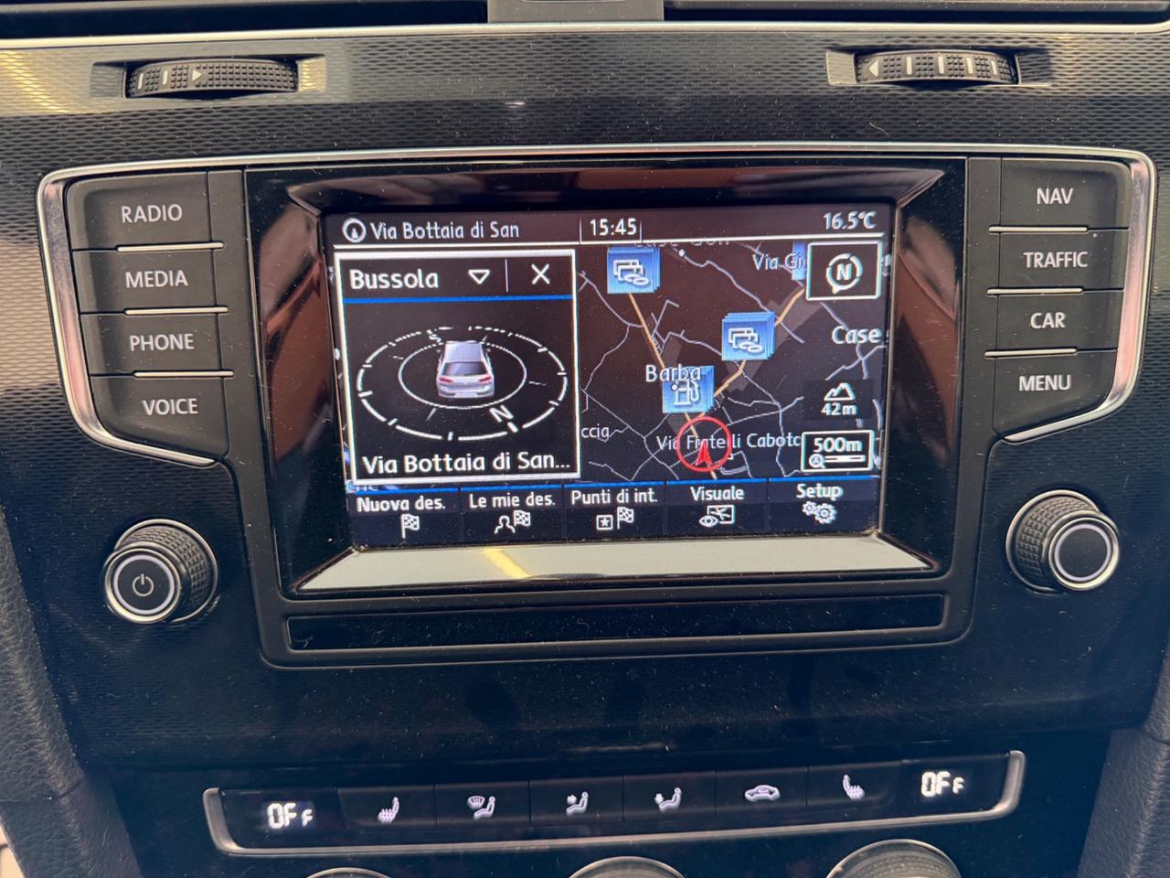 Volkswagen Golf GTI DSG 220CV AUTOMATICA SCARICO SPORTIVO