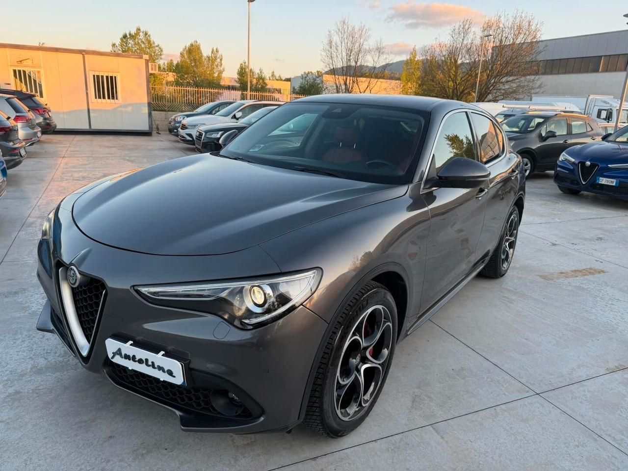 Alfa Romeo Stelvio 2.2 210CV Q4 -T.I- PELLE ROSSA