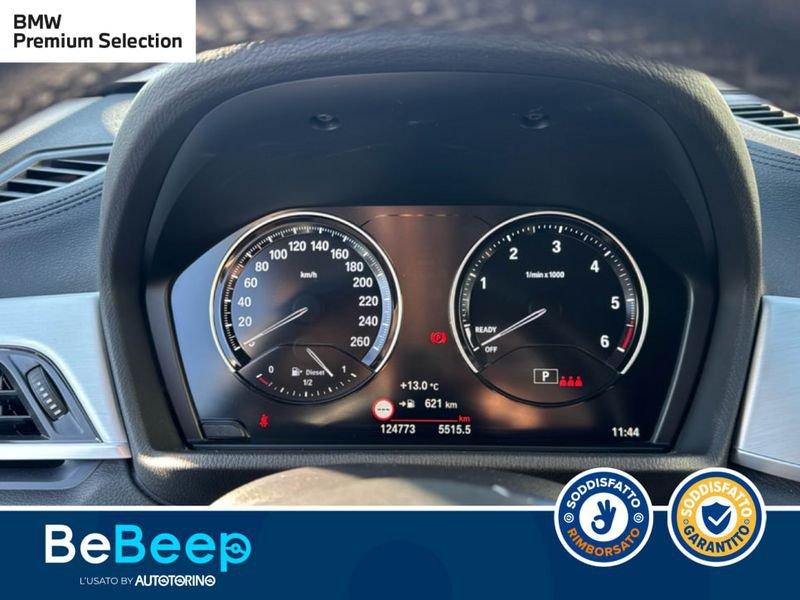 BMW X1 XDRIVE18D XLINE PLUS AUTO