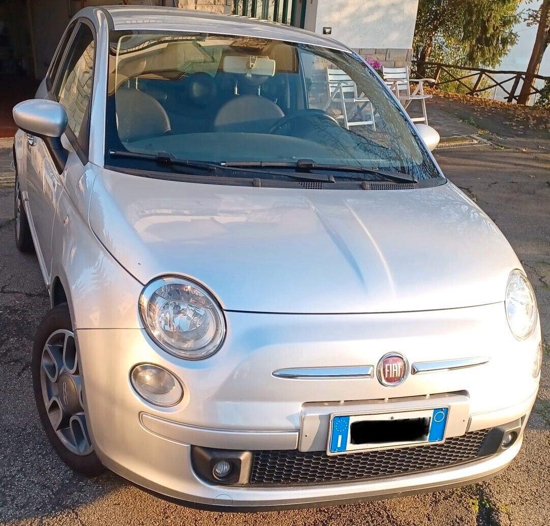 Fiat 500 sport, tdi, grigio metalizzata, completamente manutentata, neo patentati