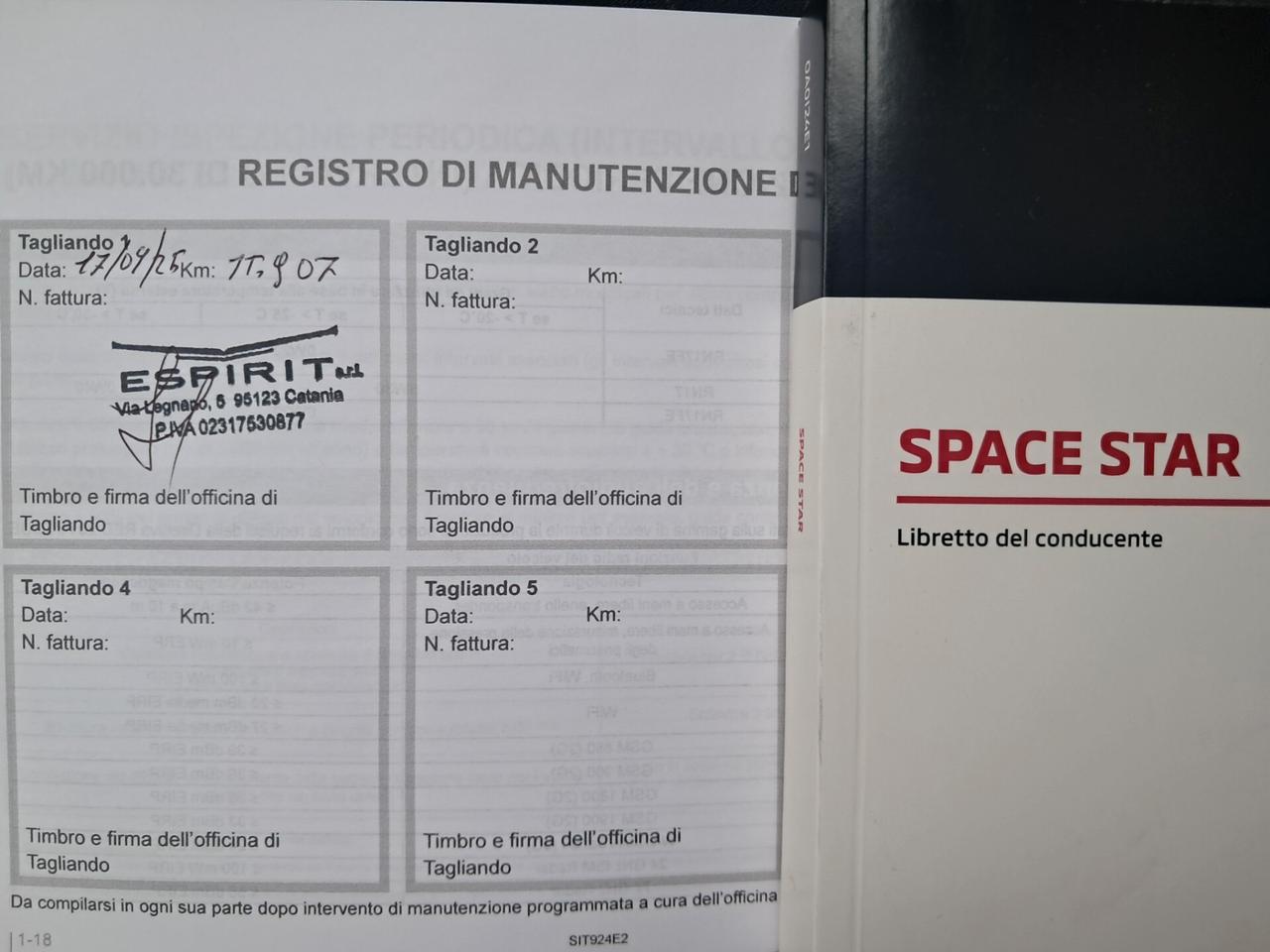 Mitsubishi Space Star 1.2 71 cv Invite SDA
