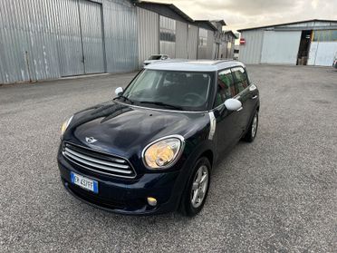 Mini Cooper Countryman 1.6 D blu/bianco