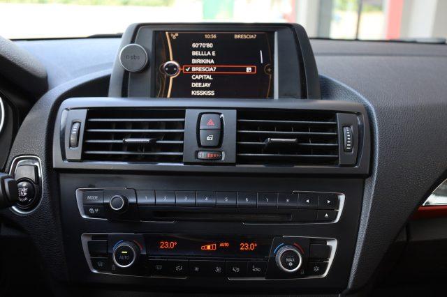 BMW 118 d 5p. Sport Automatica F20 Pelle ROSSA Cartier 18"