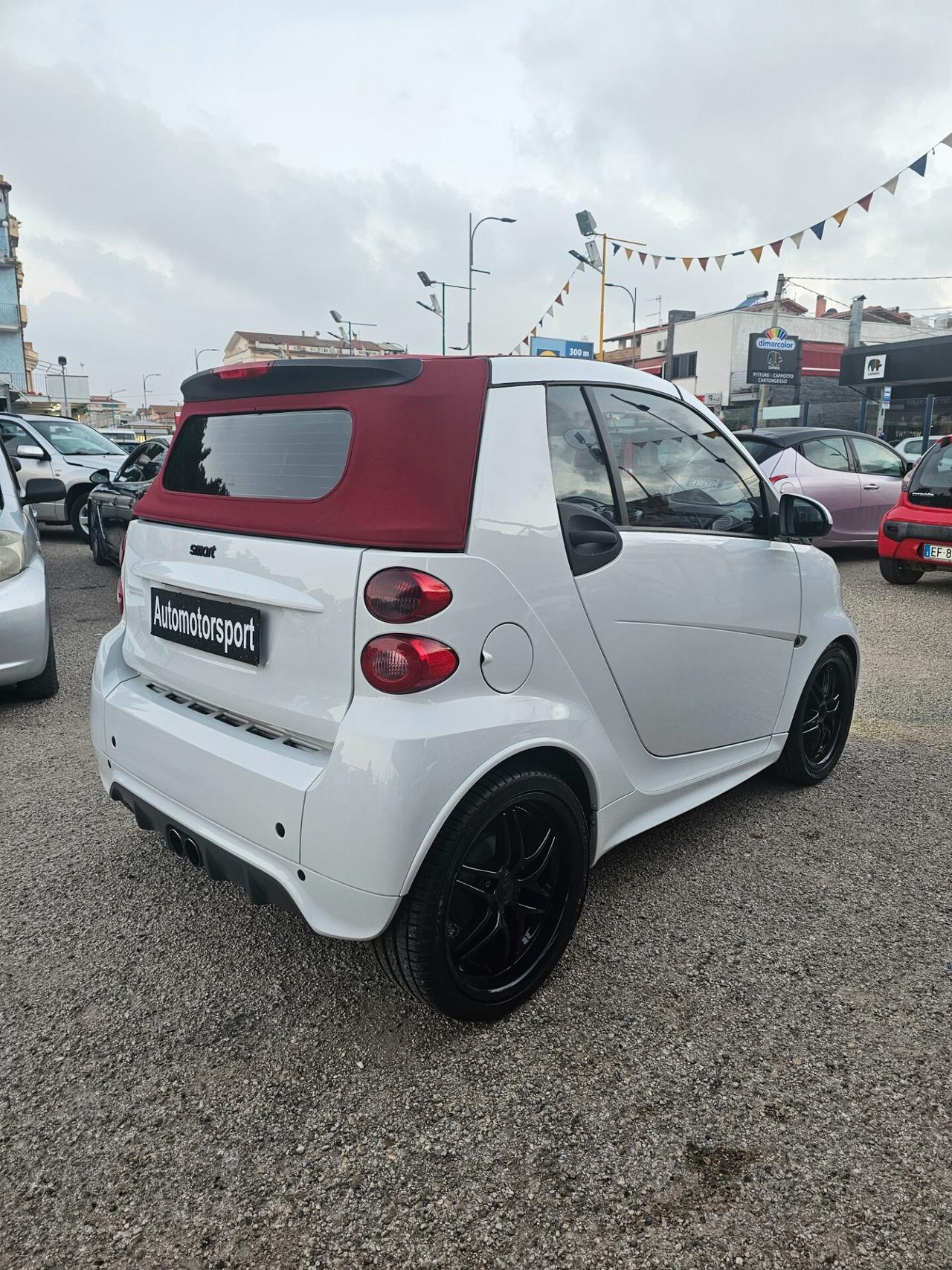 Smart ForTwo 1.0 benzina cabrio allestimento brabus 2015