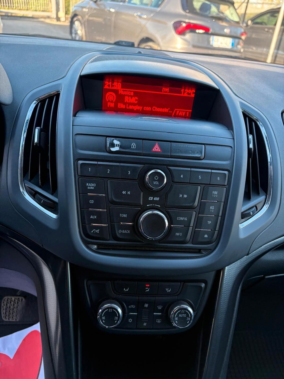 Opel Zafira Tourer 1.4 Turbo GPL 140CV 7 POSTI