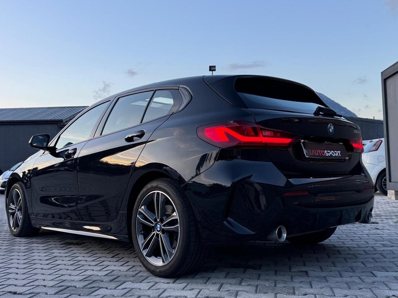 BMW 118D 150cv MSPORT NAVI LED TETTO UNICOPROPRIETARIO 2020