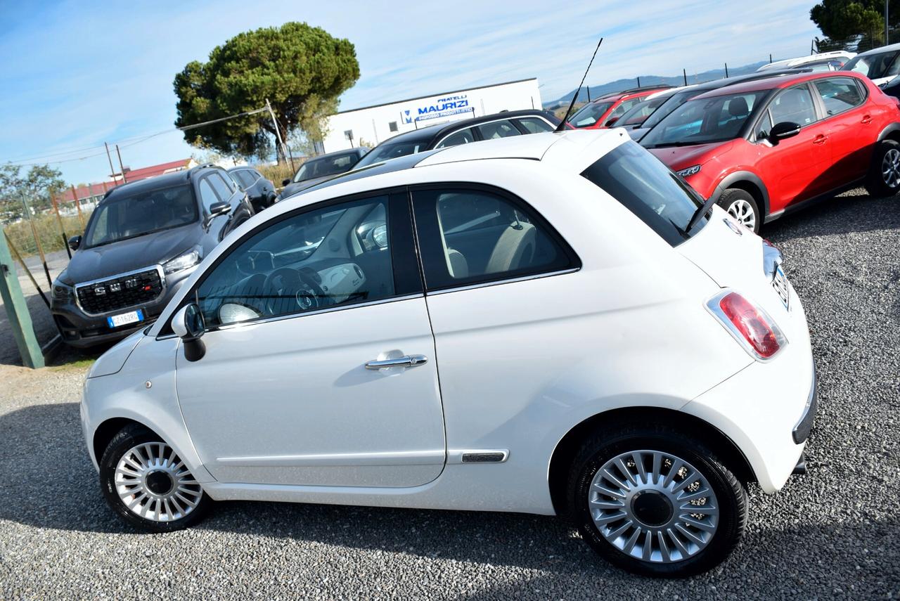 Fiat 500 1.2 Lounge TETTO BT CLIMA OK NEOPATENTATI UNICO PROPRIETARIO