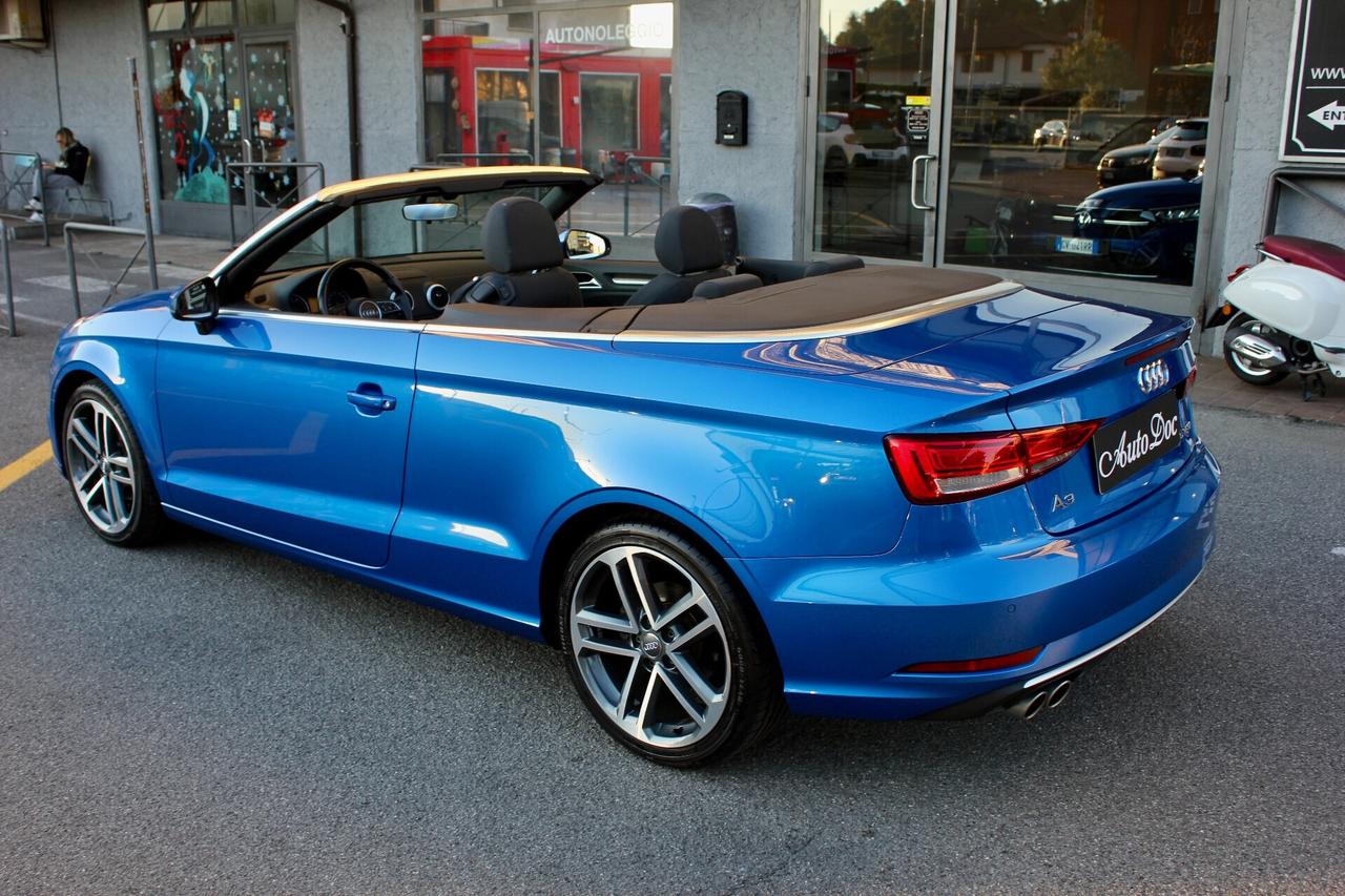 Audi A3 Cabrio 35 TFSI S-tronic ADMIRED SEDILI SPORTIVI PRONTA CONSEGNA!