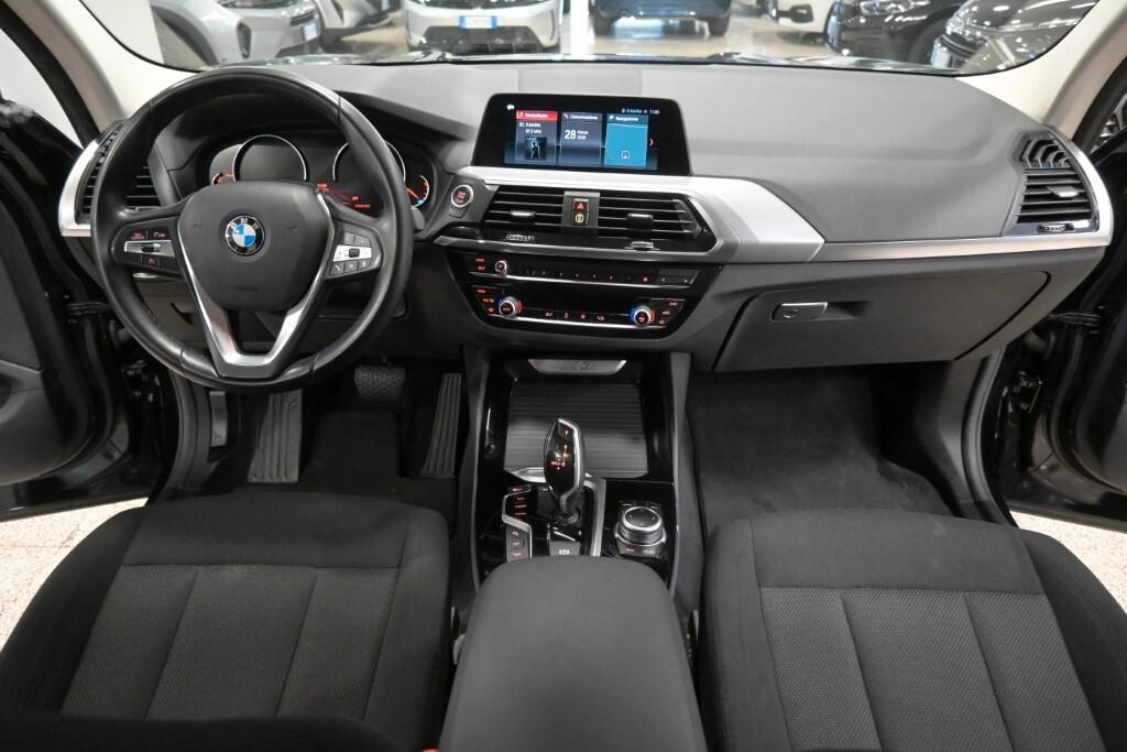 BMW X3 20D 190CV STEPTRONIC 48V X-DRIVE BUSINESS ADVANTAGE ( FARI LED - CRUISE - CLIMA TRIZONA - NAVI - CARPLAY - PARK ASSISTANT - TELECAMERA 360 - CERCHI 18 )