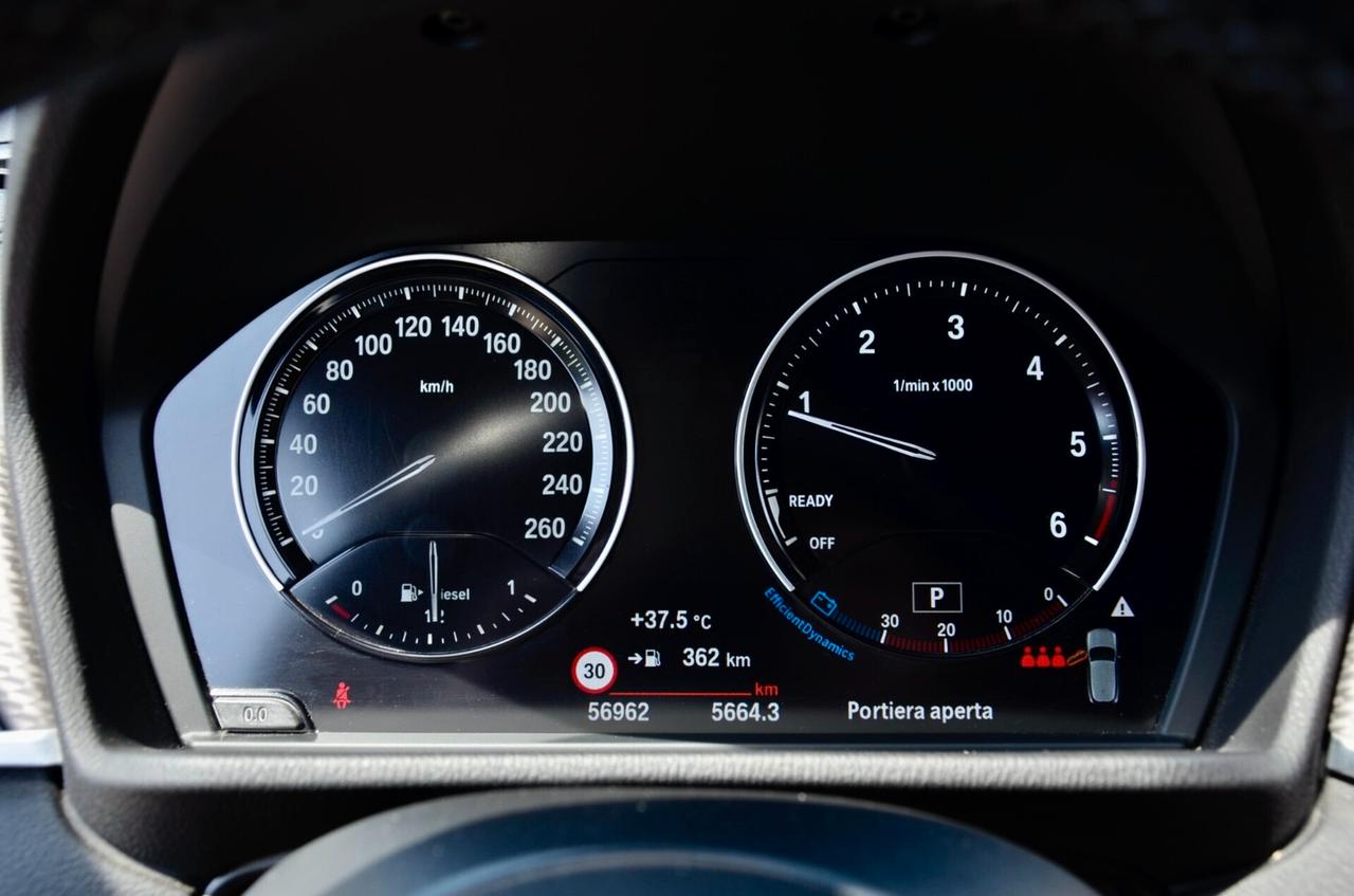BMW X2 SDRIVE18d MSPORT 150cv AUTO, UFF ITALIANA, TUTTI SERVICE UFF BMW, EURO 6D, FARI LED, RETROCAMERA, PERMUTE