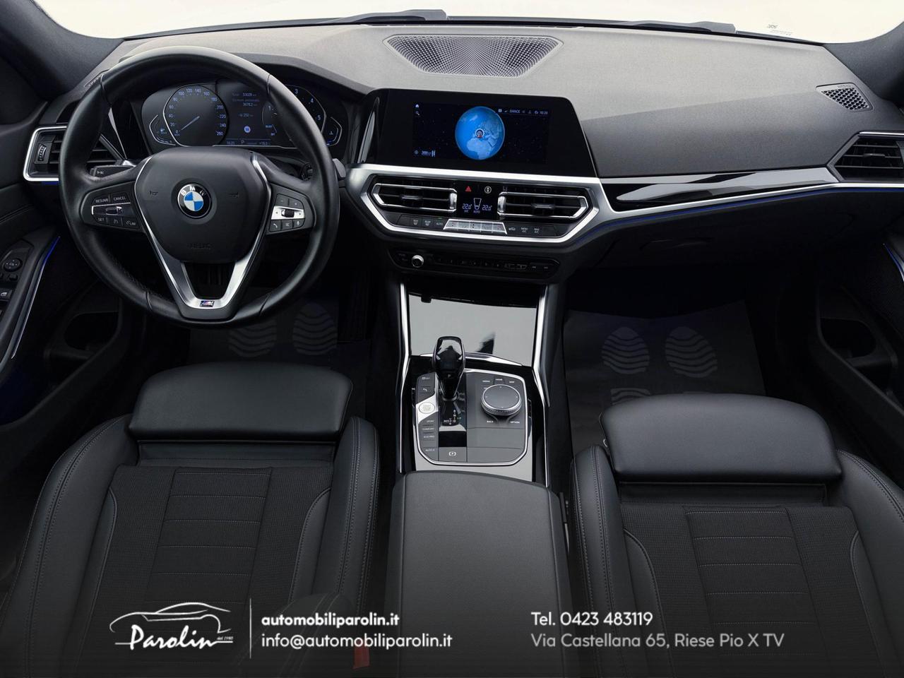 BMW 320 d mhev 48V xDrive Msport LED-CarPlay-Black pack